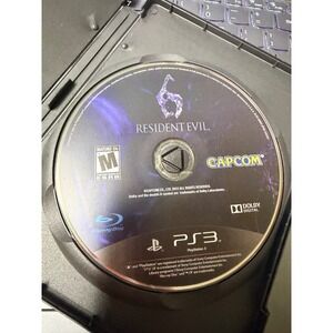 Resident Evil 6 Sony PlayStation 3 PS3 Capcom Horror Action Video Game loose